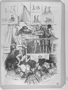 Parade du Charivari --- L'AN 40 36 Fantaisies Drolatiques. Par Gavarni, Daumier, Grandville, Maurisset.