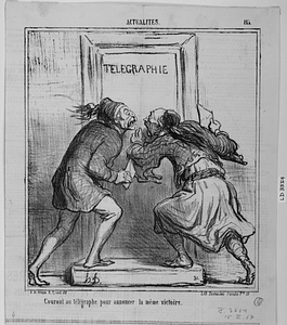 Courant au télégraphe...