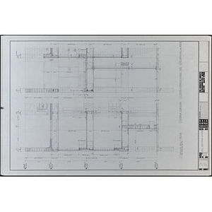 United South End Settlements Central Facility, Boston, Massachusetts, wall sections 11, 11A, 12 + 12A