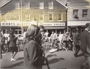 Junior high band, Downtown Danvers Parade, 1968