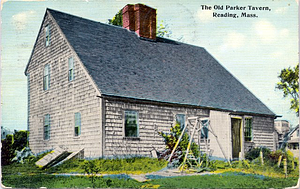 The old Parker Tavern, Reading, Mass.