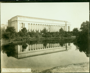 Exterior view of the Museum of Fine Arts, Boston, Mass., undated