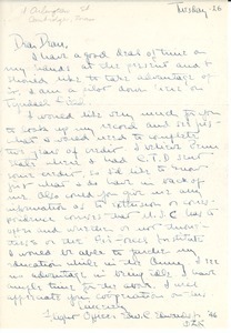Letter from Edward C. Edwards, Jr., to Massachusetts State College