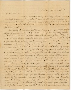 Letter from Charlotte Bailey [Grout] to James Bailey