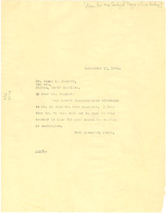 Letter from Augustus Granville Dill to Association for the Study of Negro Life and History, inc.