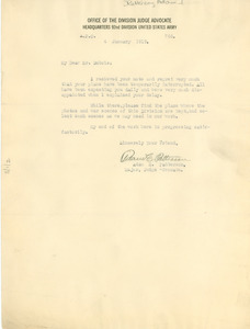 Letter from Adam E. Patterson to W. E. B. Du Bois