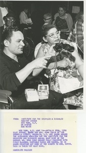 Attendees at the Institute for the Crippled and Disabled's Hudson River Cruise