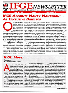 IFGE Newsletter Vol. 3 No. 3 (Fall, 1997)