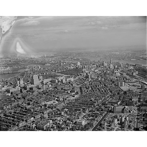 South End and area, view towards Beacon Hill, Boston, MA