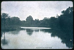 Saugus River, looking towards Town Hall