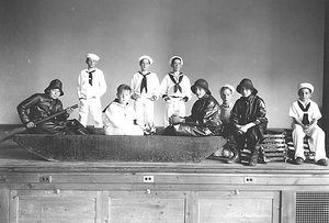 Stanley School theater production (sea), 1930