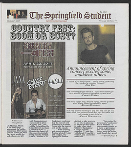 The Springfield Student (vol. 131, no. 19) Mar. 9, 2017