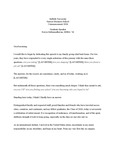 Transcript of commencement speech by SBS grad speaker Kavya Sethumadhavan at the 2026 Suffolk University Business School commencement ceremony