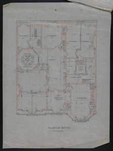Plan of Attic, undated