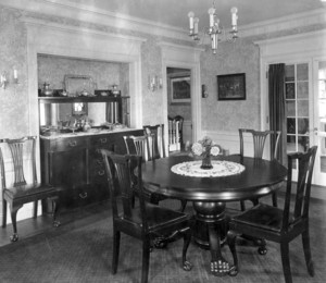 Robert M. Mahoney House, 39 Warren St., Salem, Mass., Dining Room.