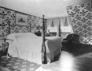 Loring House, Loring St., Weston, Mass., Bedroom.