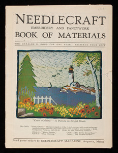 Needlecraft embroidery and fancywork book of materials, Needlecraft Magazine, Needlecraft Publishing Co.