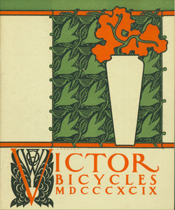 Victor Bicycles, designed and printed by Will Bradley at the University Press, Cambridge, Mass.