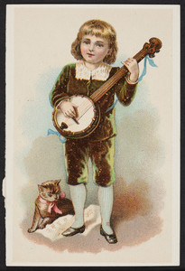 Trade card for The Celluloid Starch Company, celluloid starch, New Haven, Connecticut, undated