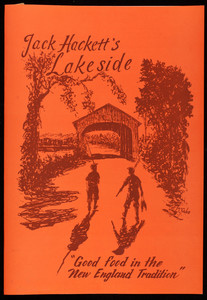 Jack Hackett's Lakeside, menu, Ipswich, Mass.