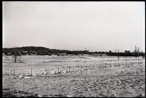 Millers Falls: snow-covered field