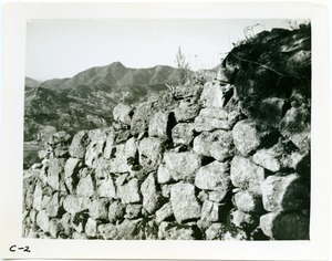 City wall stones