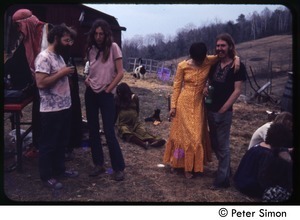May Day gathering at the commune, Tree Frog Farm commune