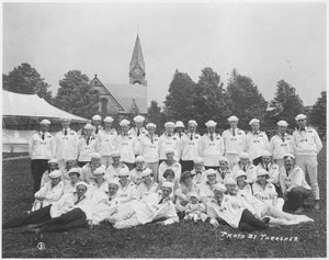 Class of 1919 at 2nd reunion in sailor costume
