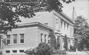 Memorial Building, University of Mass., Amherst