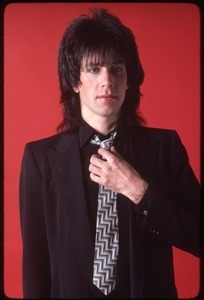 The Cars, photo shoot for Candy-O: Elliot Easton