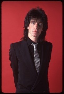 The Cars, photo shoot for Candy-O: Elliot Easton