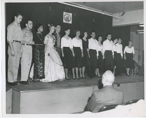 Performers at Thanksgiving celebration