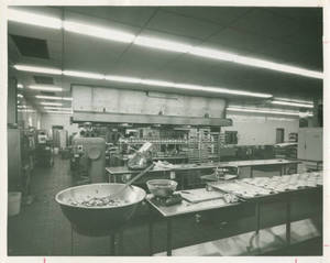 The Kitchen in Cheney Dining Hall, c. 1974