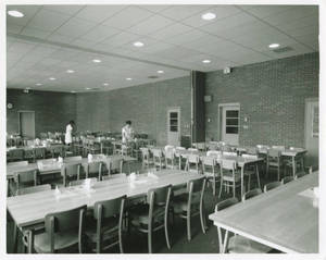 The Grumman and Gold Room in Cheney Dining Hall