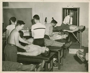 Massage Practice, 1949-1950