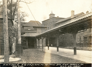 Easterly exposure et cetera to Milton Station entrance, Adams Street