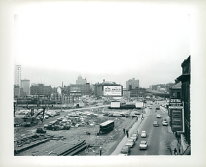 City Hall area construction