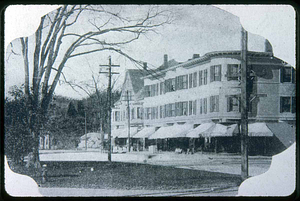 Cliftondale Square, Looking down towards Essex Street, on right is Jackson Street