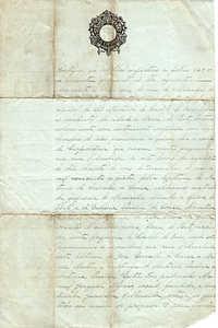 Leopoldina Souza Baptismal Record