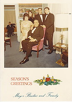 Basbas family holiday card