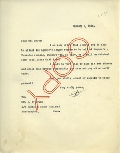 Letter from Frank Lyman to R. B. Price