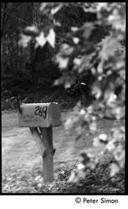 Mailbox, Montague Farm Commune