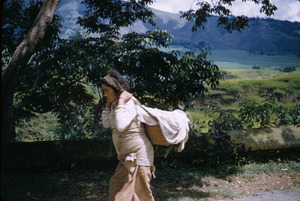Woman carrying a load