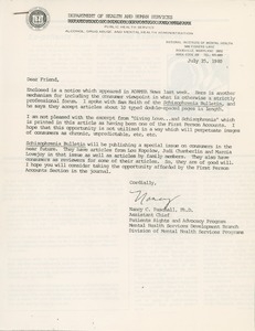 Letter from Nancy C. Paschall to Friend
