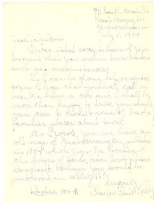 Letter from Charles Flint Kellogg to W. E. B. Du Bois