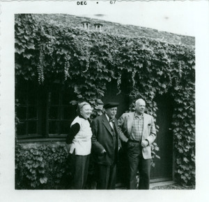 W. E. B. Du Bois with Hazel and Paul Strand in Paris