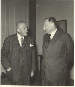 W. E. B. Du Bois and Zdeněk Fierlinger
