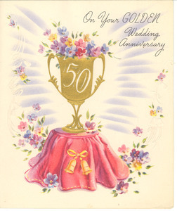 Anniversary card from Mr. & Mrs. R. Wellesley Bailey to Nina and W. E. B. Du Bois