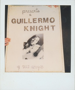 A Poster Promoting Guillermo Knight