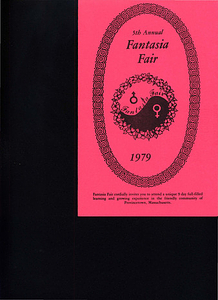 5th Annual Fantasia Fair Brochure (Oct. 12 - 21, 1979)